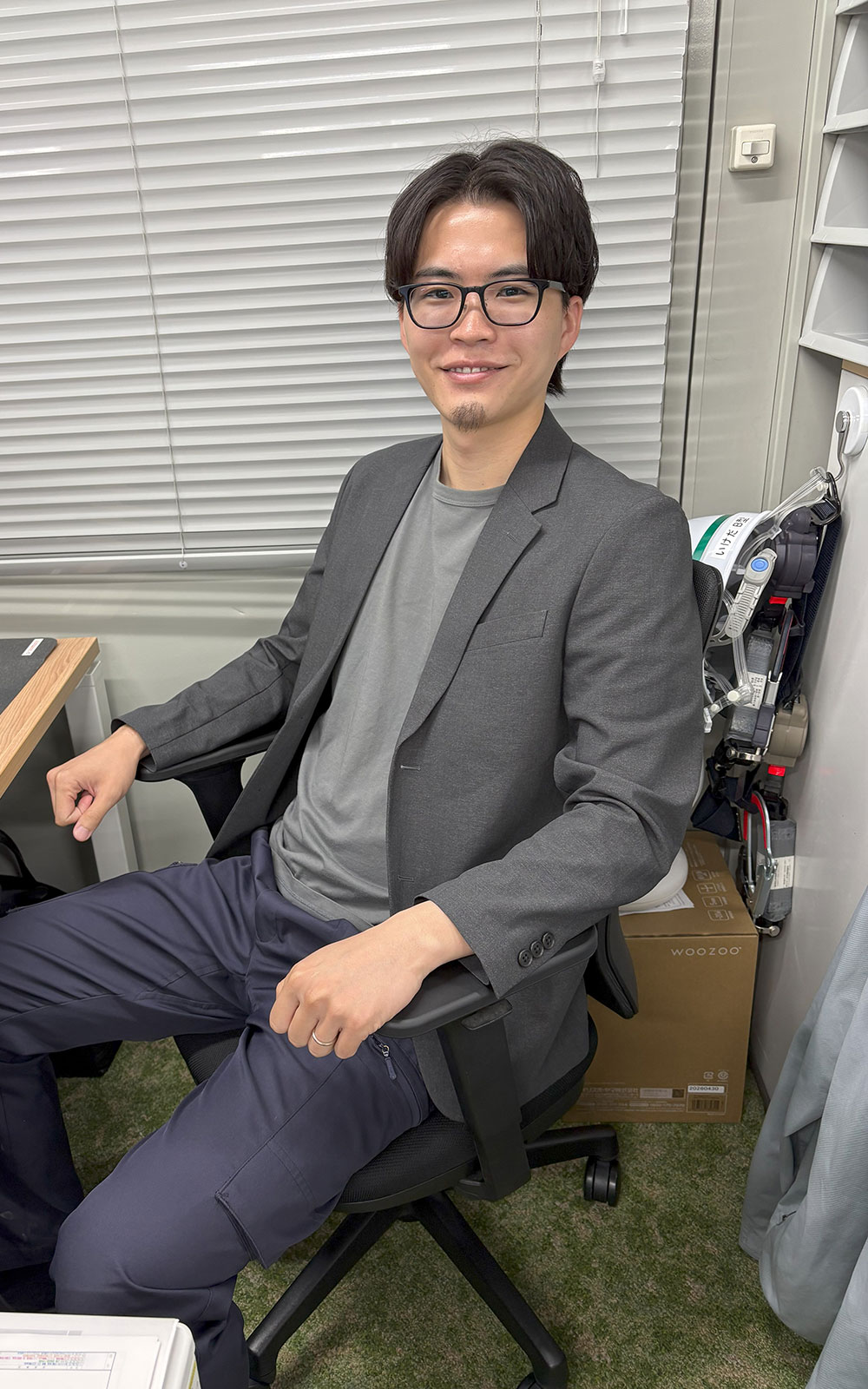 若手社員へのインタビュー