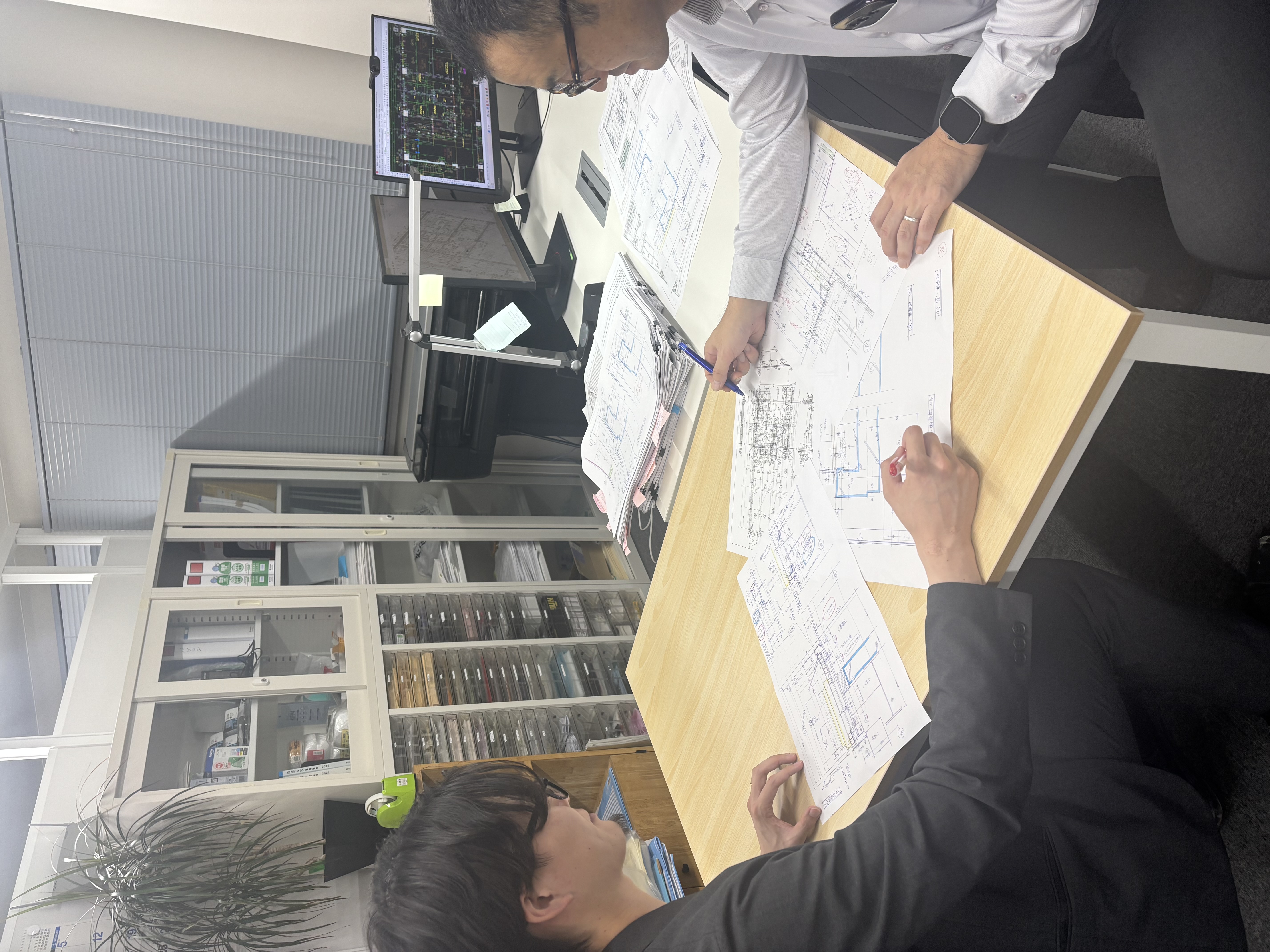 ベテラン社員へのインタビュー